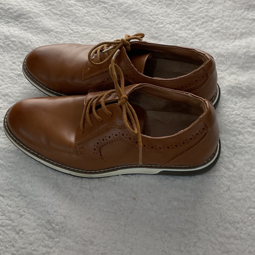 Men's Brown Leather Bruno Marc Shoes